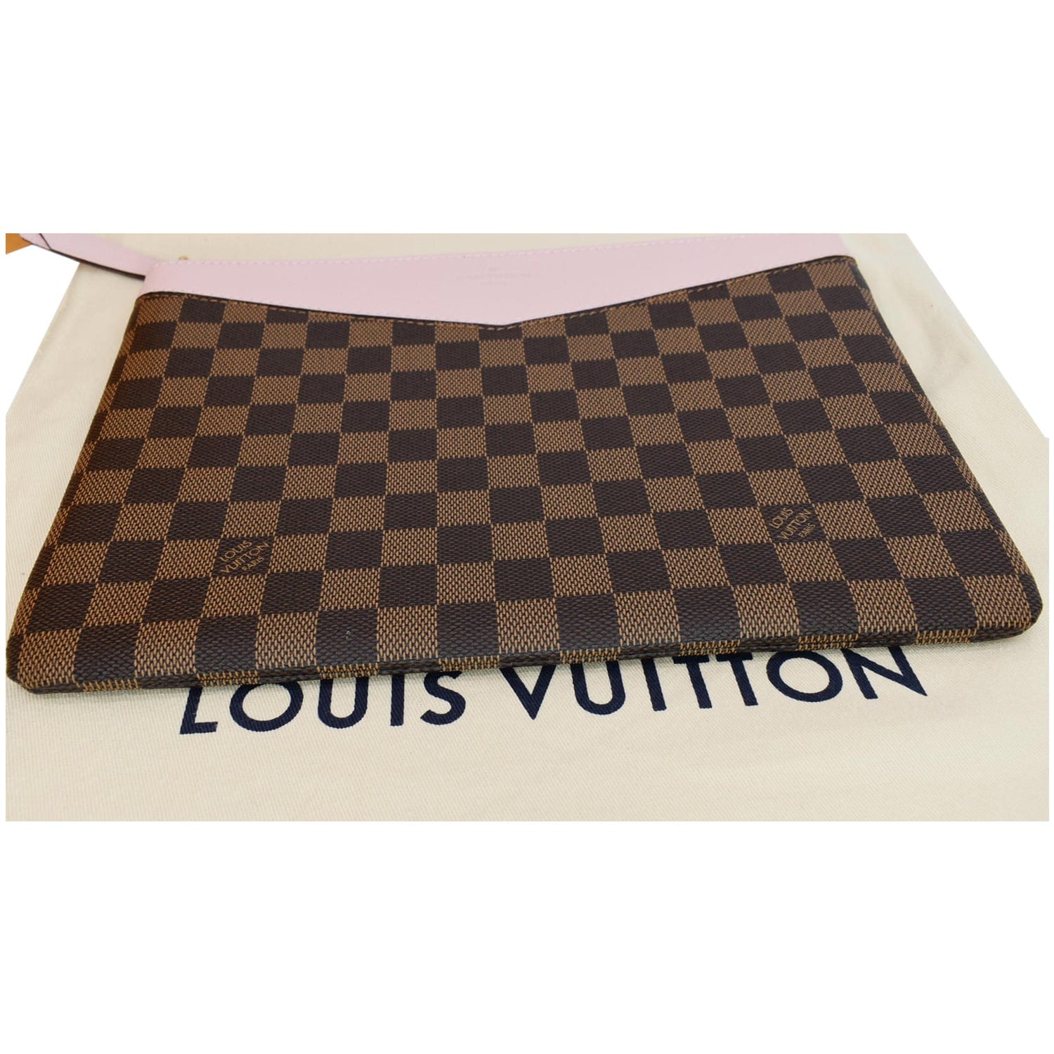 Louis Vuitton Daily Pouch Monogram Canvas Sesame in Coated Canvas