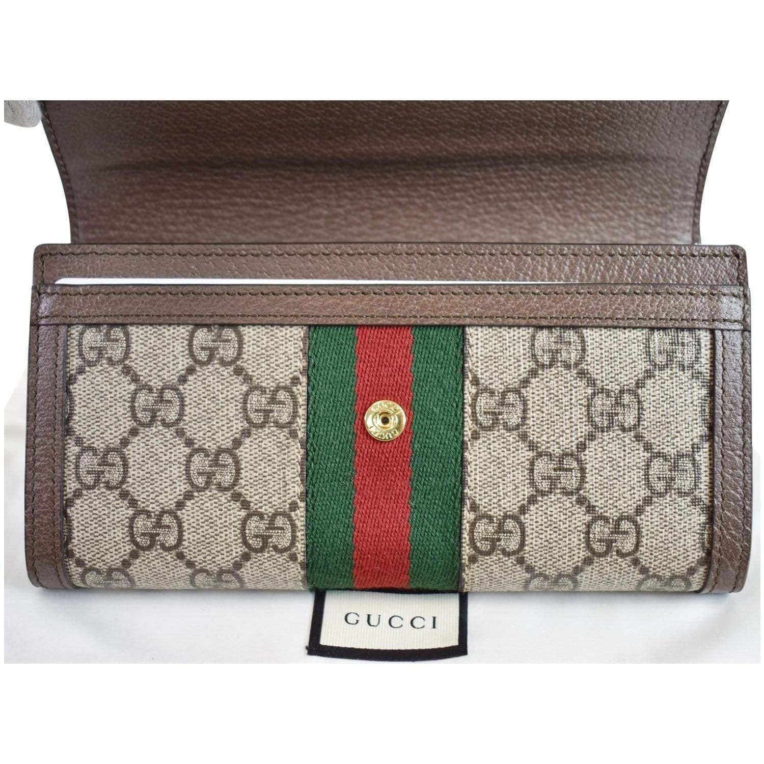 GUCCI Ophidia 523157 Key Pouch Key Case GG Supreme Canvas Beige Brown from  Japan