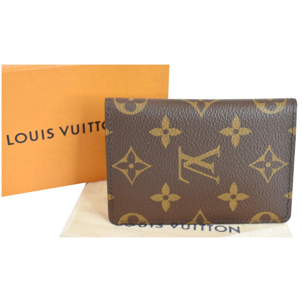 Louis Vuitton Pocket Organizer Monogram Canvas Wallet - lv printed