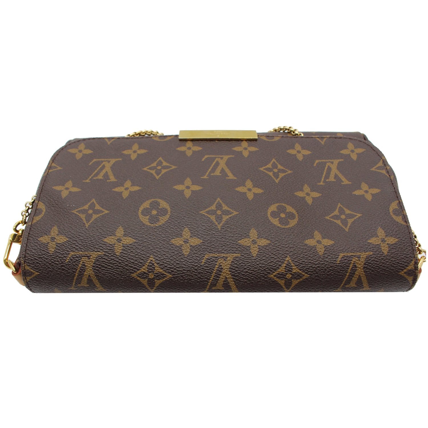 Louis Vuitton Favorite Mm Brown Monogram Canvas Shoulder Bag - MyDesignerly