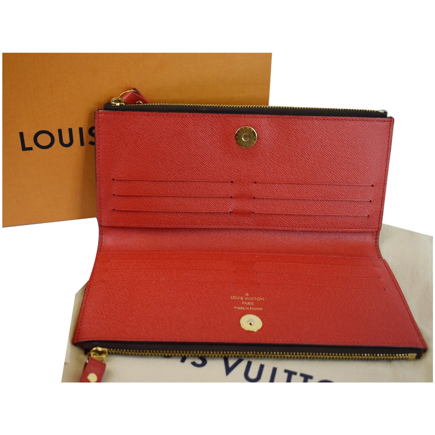 Louis Vuitton Monogram Canvas Chili Red Adele Wallet M61270  Louis vuitton  wallet, Louis vuitton, Louis vuitton monogram