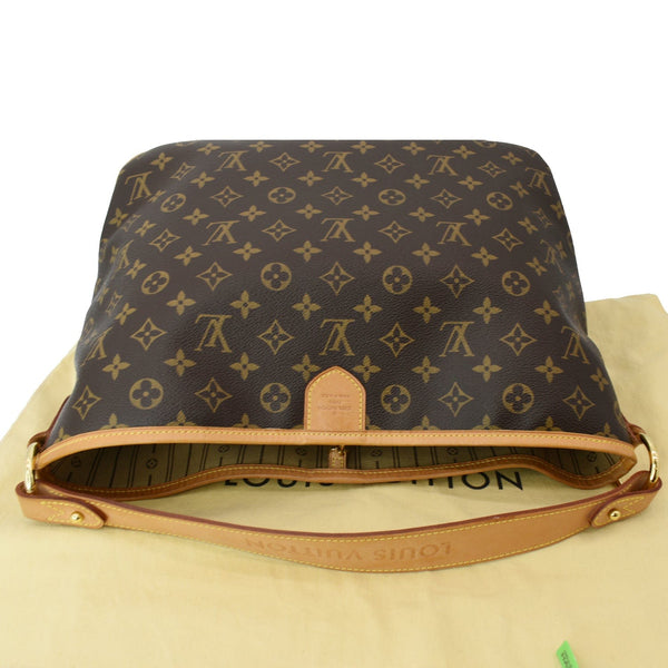 LOUIS VUITTON Delightful PM Damier Ebene Hobo Bag Brown