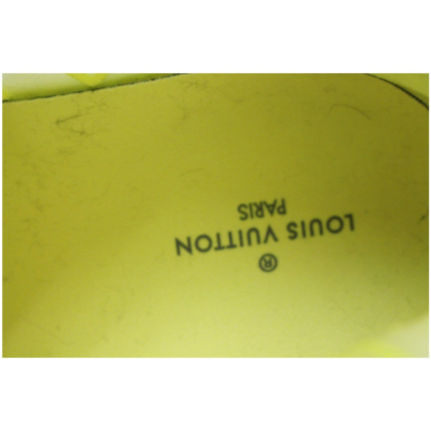 Louis Vuitton, Shoes, Louis Vuitton Mens Tattoo Hightop Sneakers Monogram  See Through Mesh Yellow