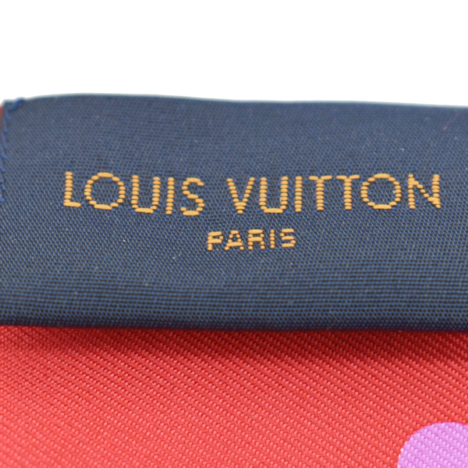 LOUIS VUITTON Silk Monogram Confidential Bandeau In Red – EL LUXE