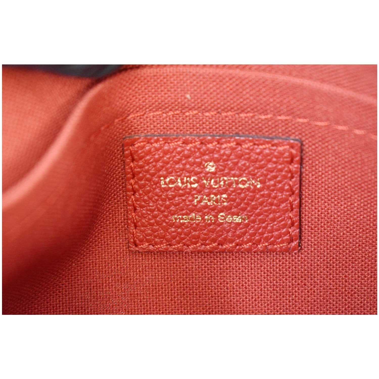 Louis Vuitton Red Monogram Canvas Pallas Clutch QJBCZC5VRB024