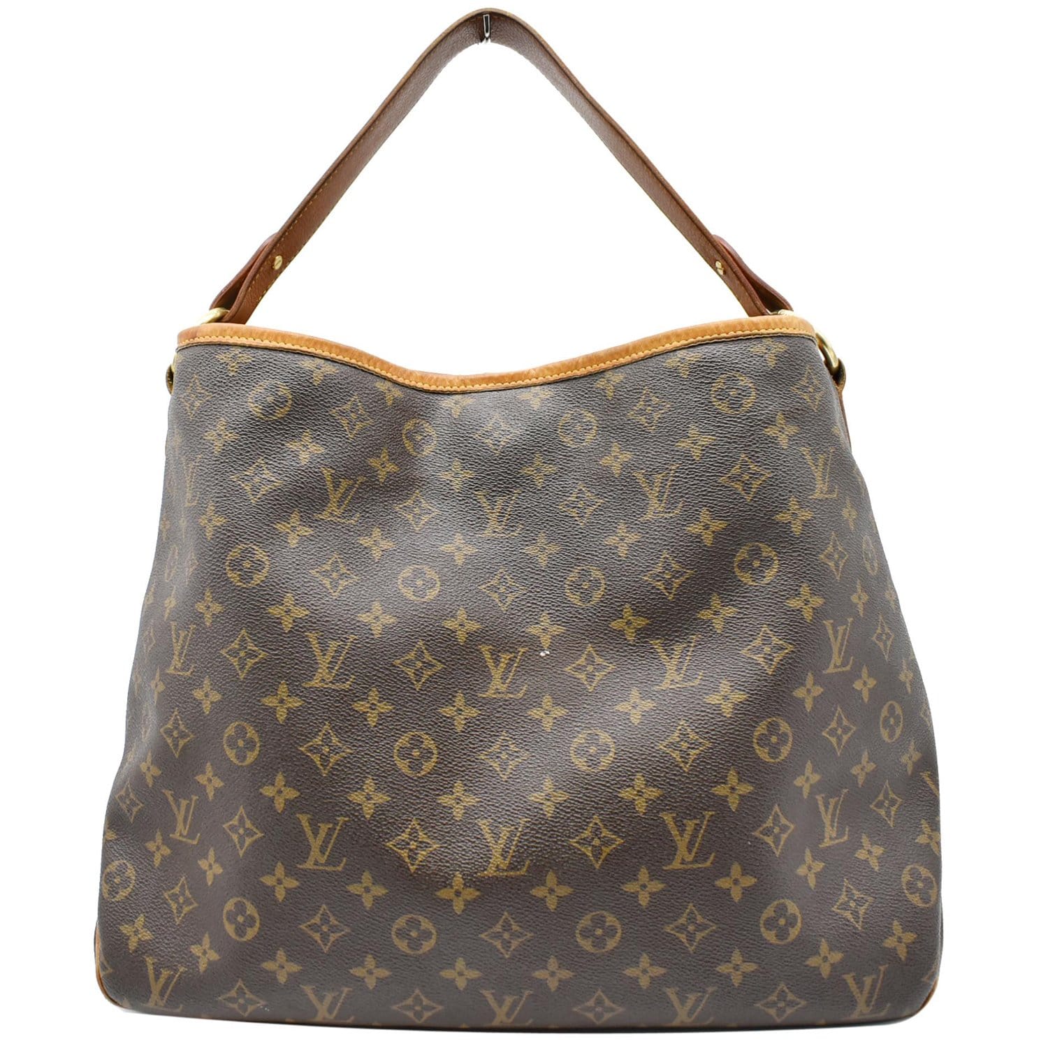 Delightful leather handbag Louis Vuitton Brown in Leather - 24316502