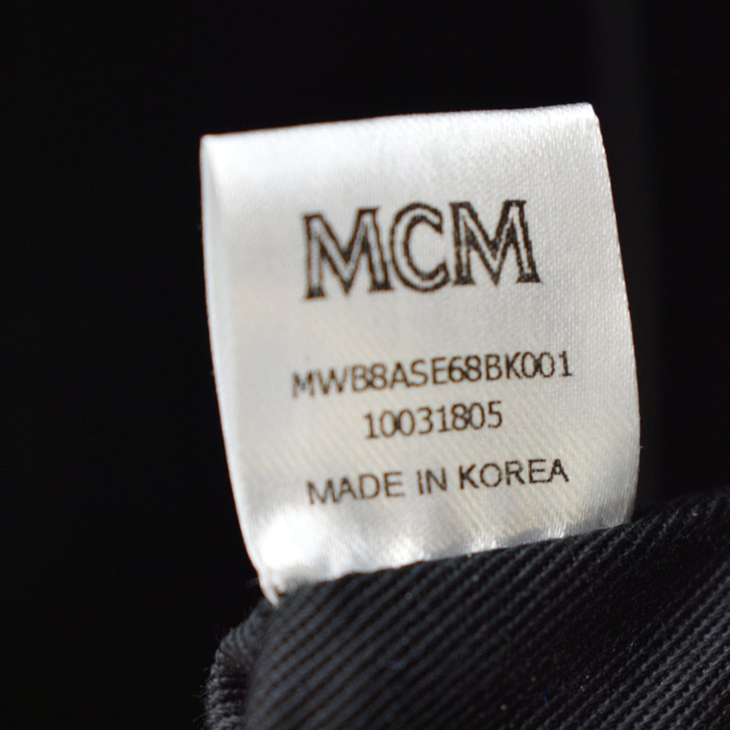 Black MCM Visetos Nylon Boston Bag – Designer Revival