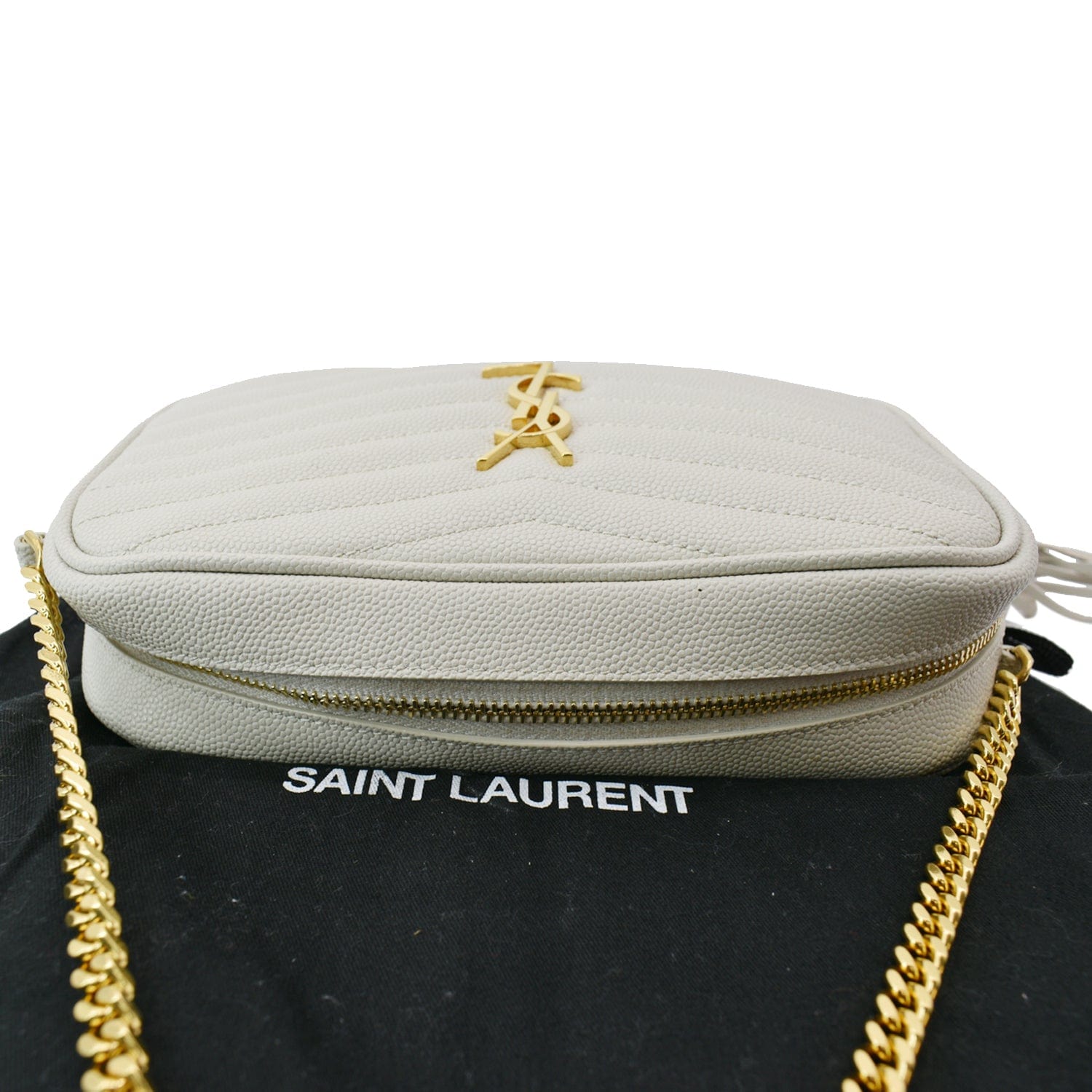 Saint Laurent Mini Monogram Matelasse Lou Camera Bag