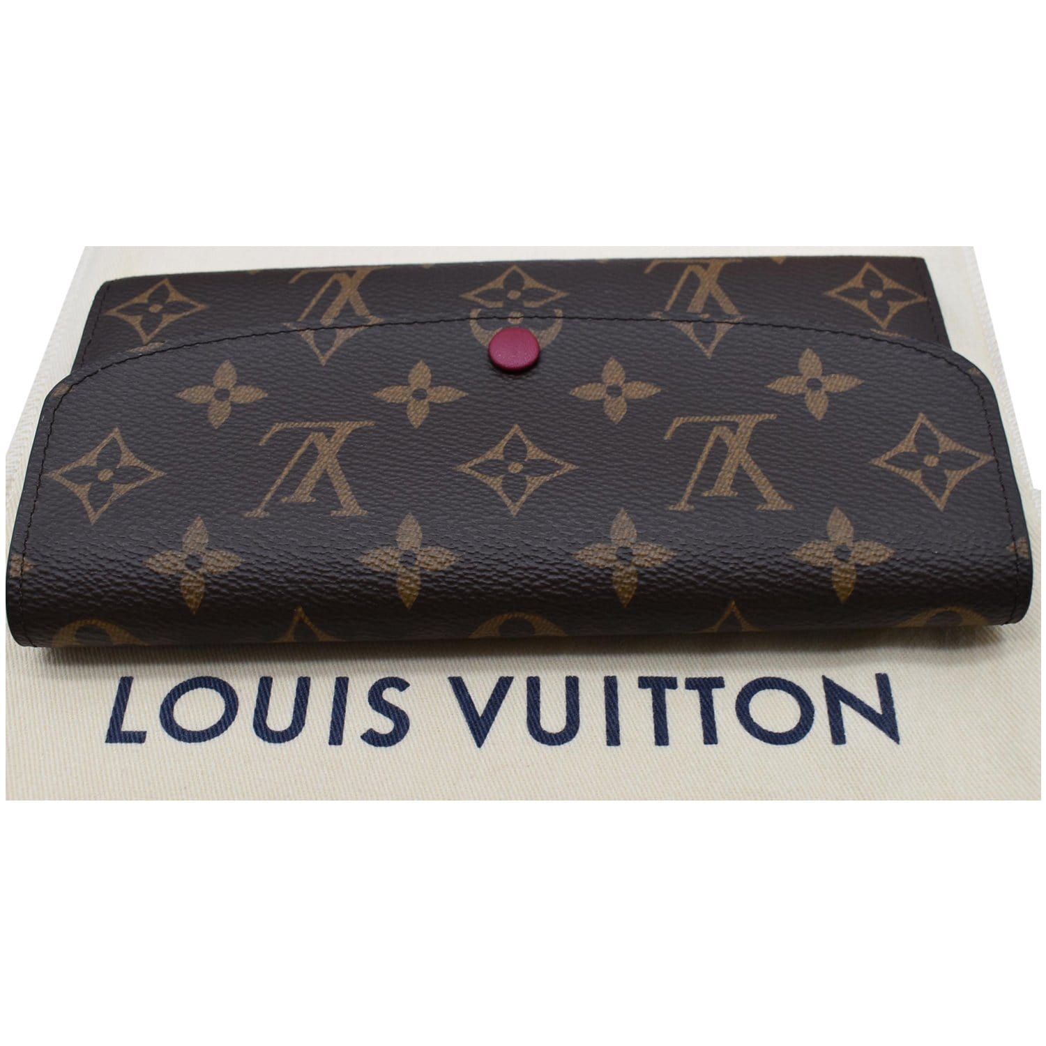 Louis Vuitton Fuchsia Monogram Canvas Emilie Wallet - BOPF
