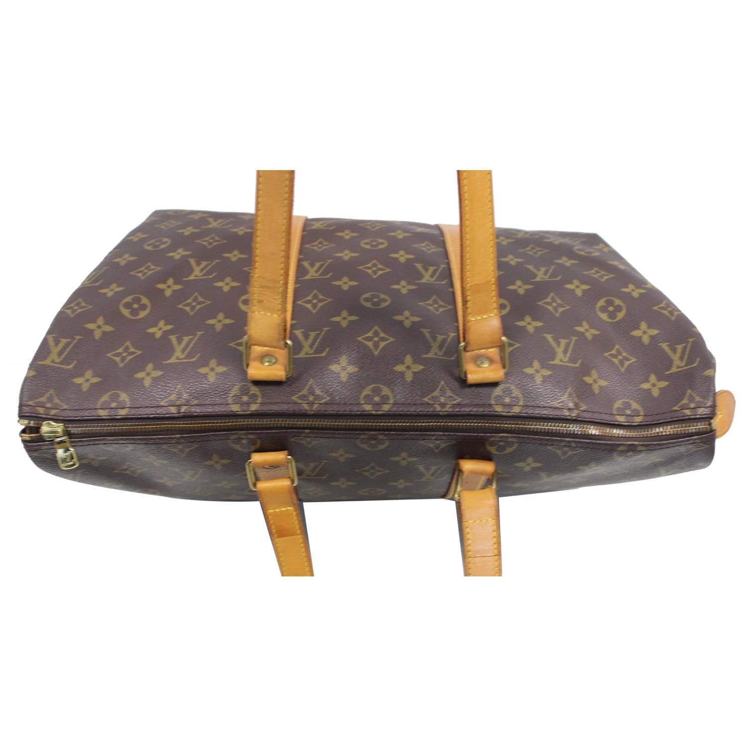 Louis Vuitton Flanerie Shoulder Bag 45 Brown Leather for sale