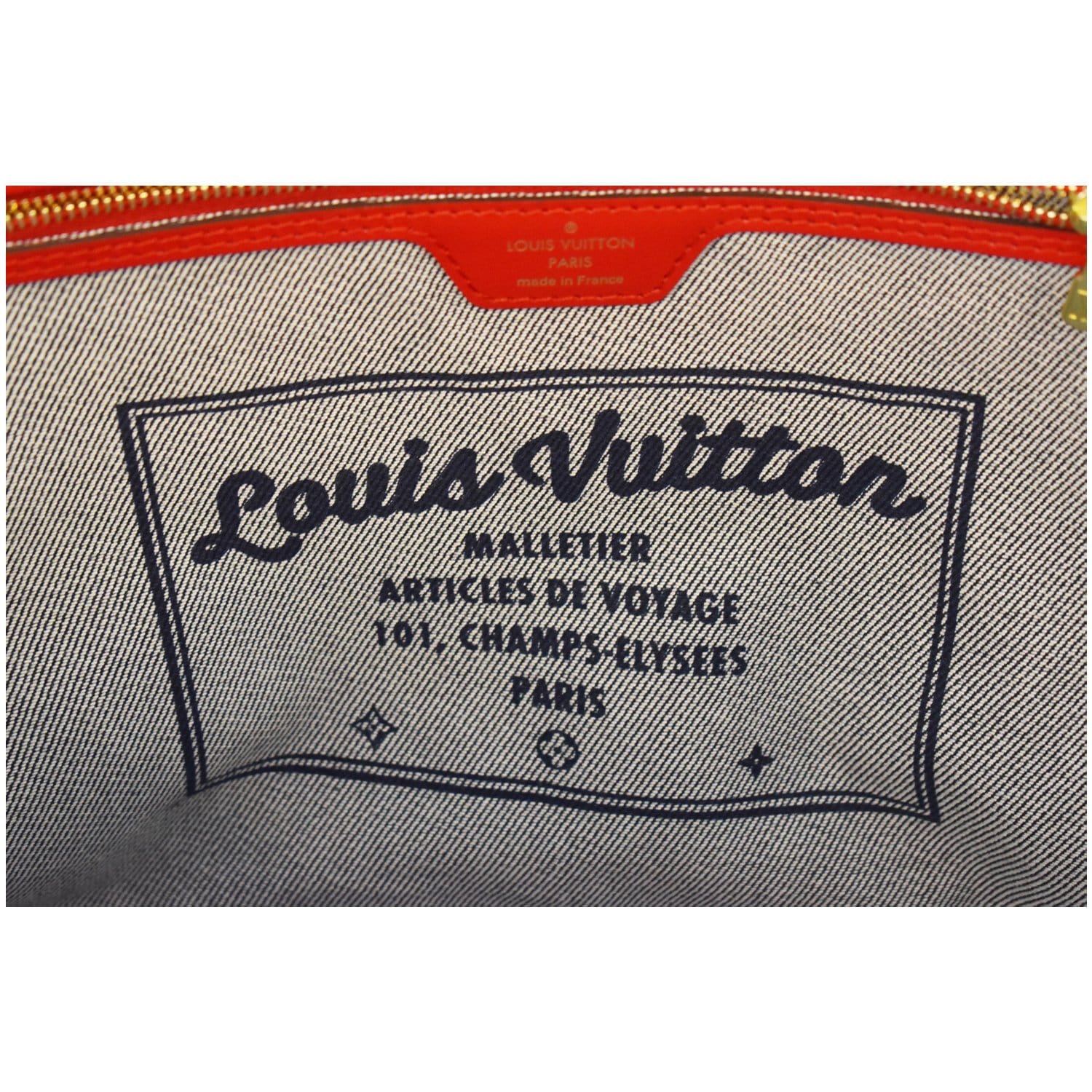 Louis Vuitton Limited Edition Blue Denim Monogram Denim Patchwork