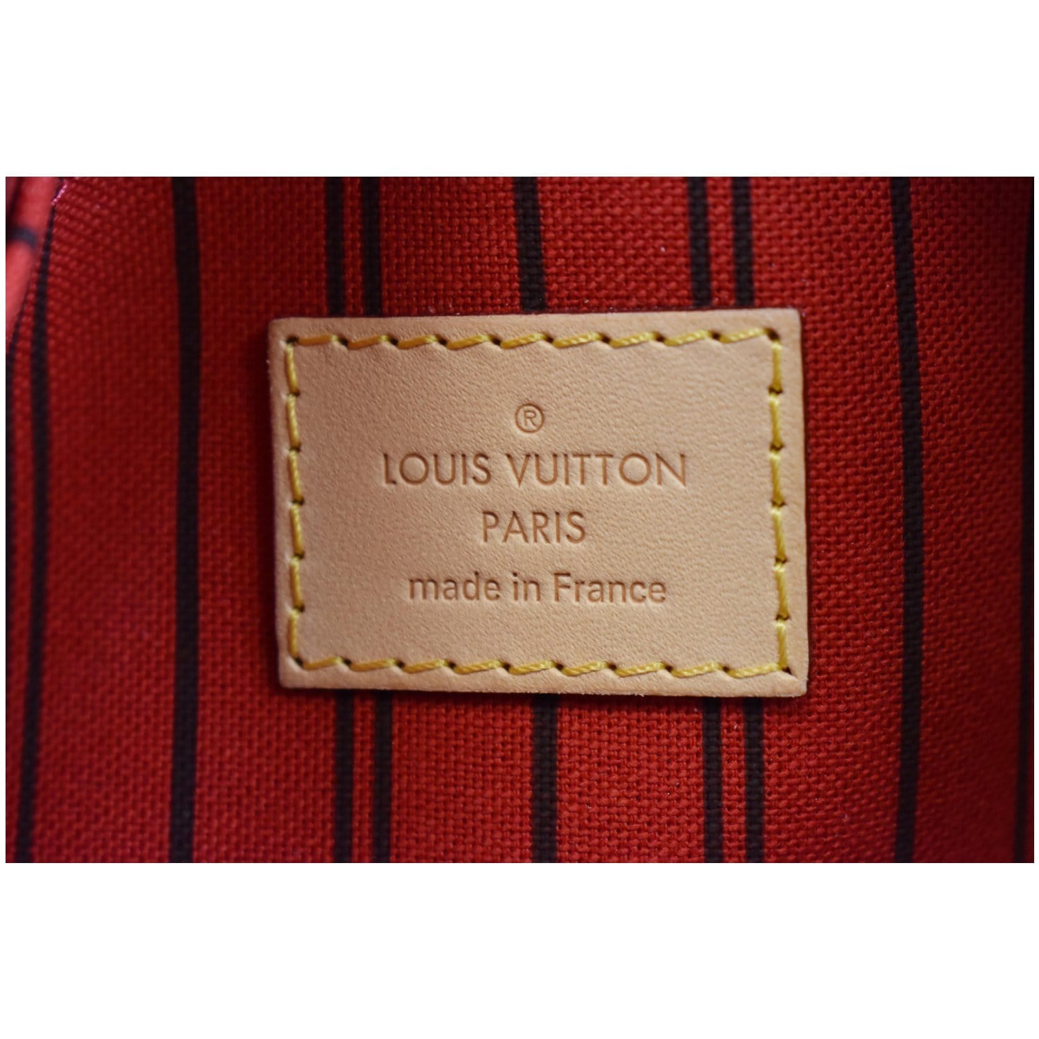 Louis Vuitton, Neverfull Damier Ebene Canvas MM Bag, bro…