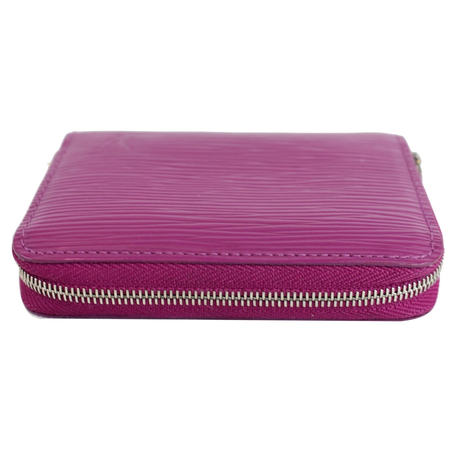 Louis Vuitton Monogram Purple Vernis Zippy Organizer Wallet Zip Around  Clutch 862931