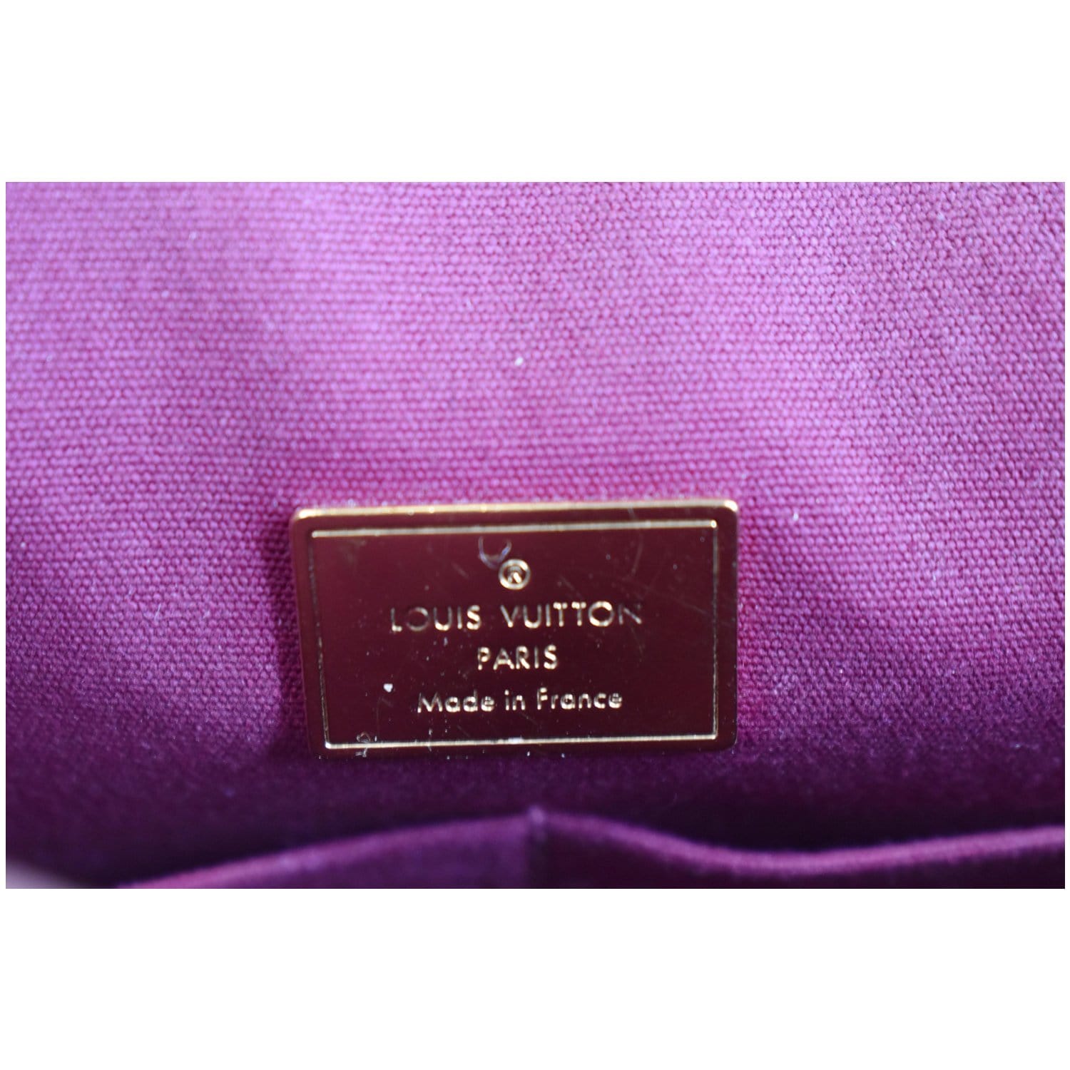 Louis Vuitton Amarante Monogram Vernis Pasadena Bag Louis Vuitton