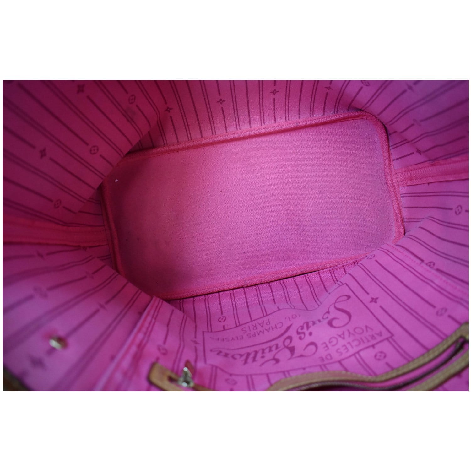 網上選購LOUIS VUITTON Pre-loved LOUIS VUITTON Neverfull MM monogram ikat flower  rose velour Shoulder bag tote bag PVC leather Brown pink 2023 系列