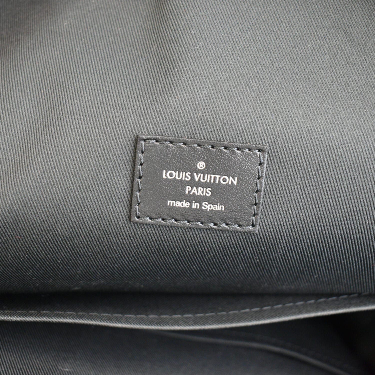 Louis Vuitton Campus Black Backpack