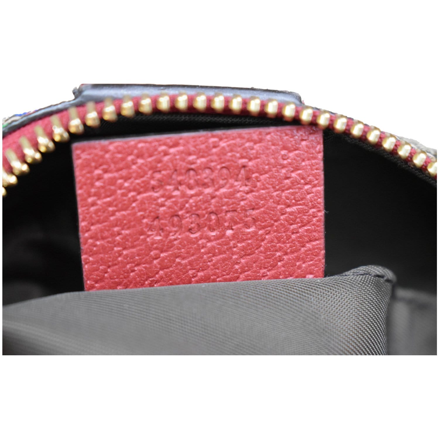 Authenticated Used Gucci GUCCI Bifold Wallet Heart Motif GG Supreme Canvas  Leather Beige x Red Card Case Valentine 648848 