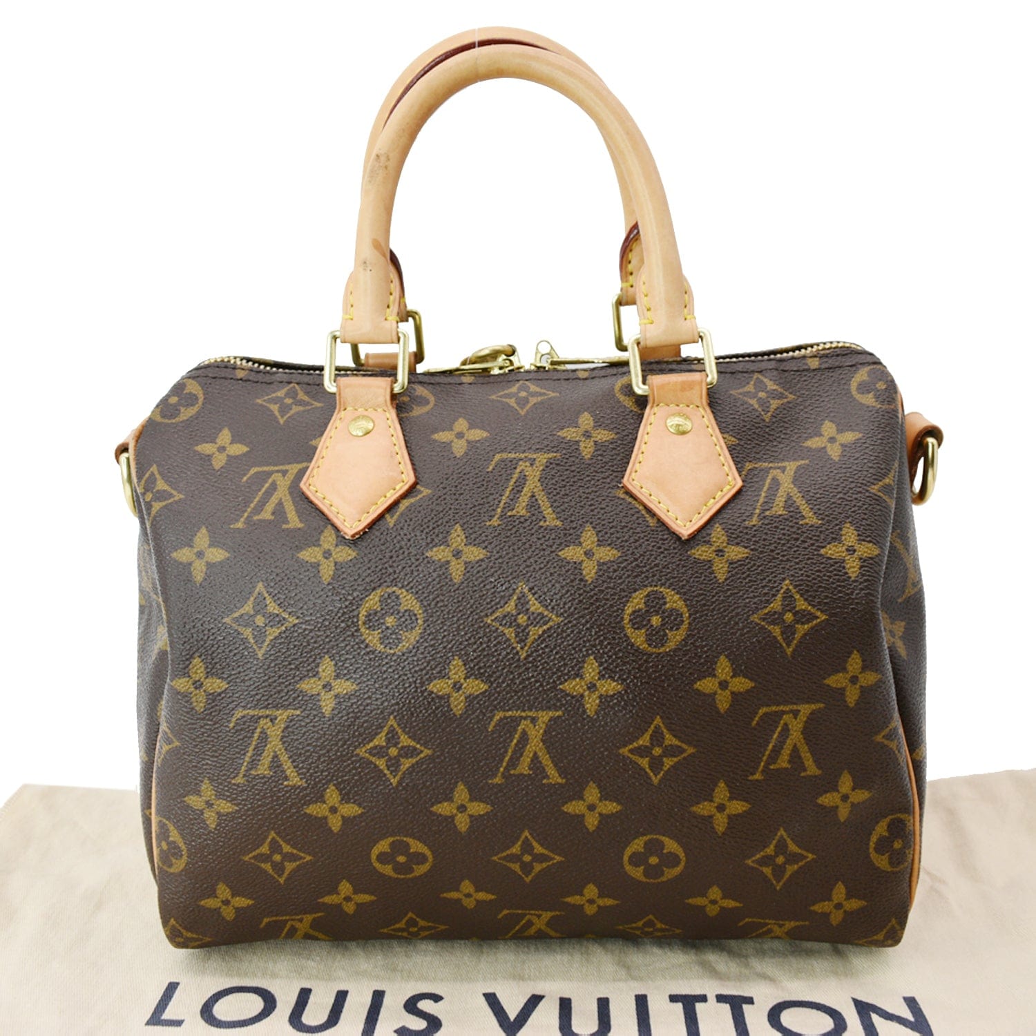 Louis Vuitton Speedy Bandouliere Size 25 Brown/Beige/Red M55422 Monogram / Teddy