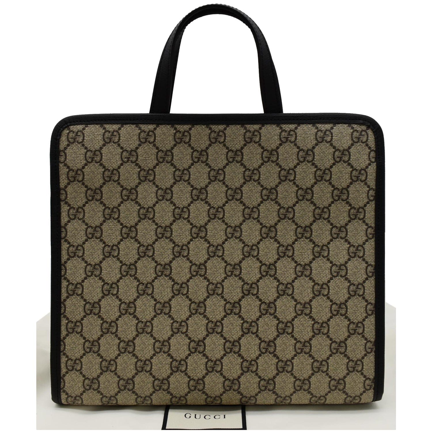 Gucci Printed Leather Laptop Bag