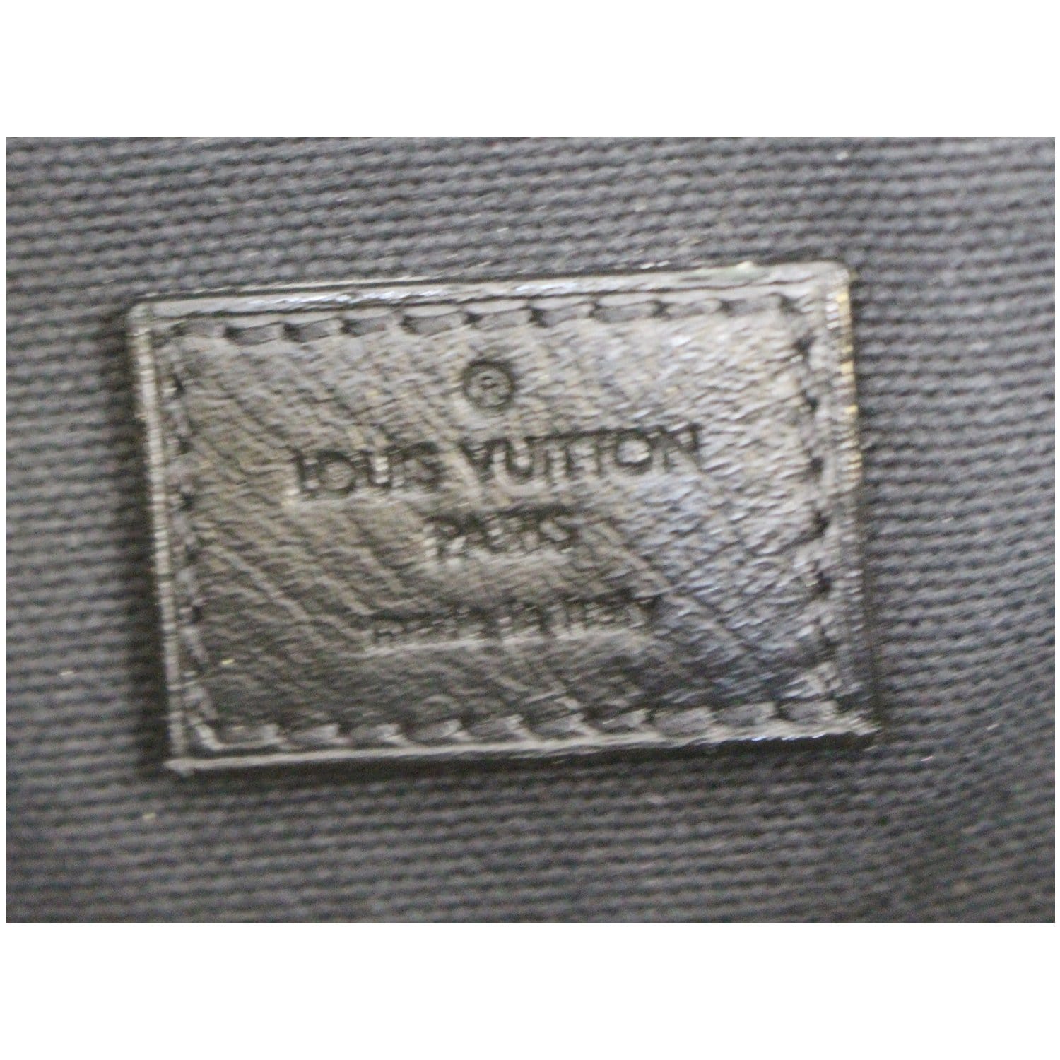Motard leather handbag Louis Vuitton Anthracite in Leather - 24058075