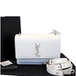 YVES SAINT LAURENT SUNSET Medium Smooth Leather Crossbody Bag-US