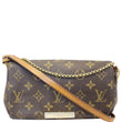 LOUIS VUITTON Favorite PM Monogram Canvas Crossbody Bag Brown-US