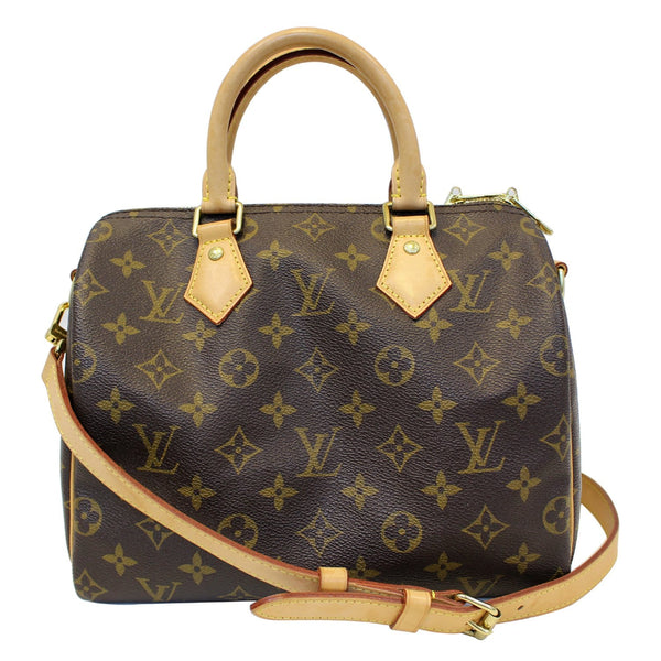 LOUIS VUITTON Speedy 25 Bandouliere Monogram Canvas Shoulder Bag-US