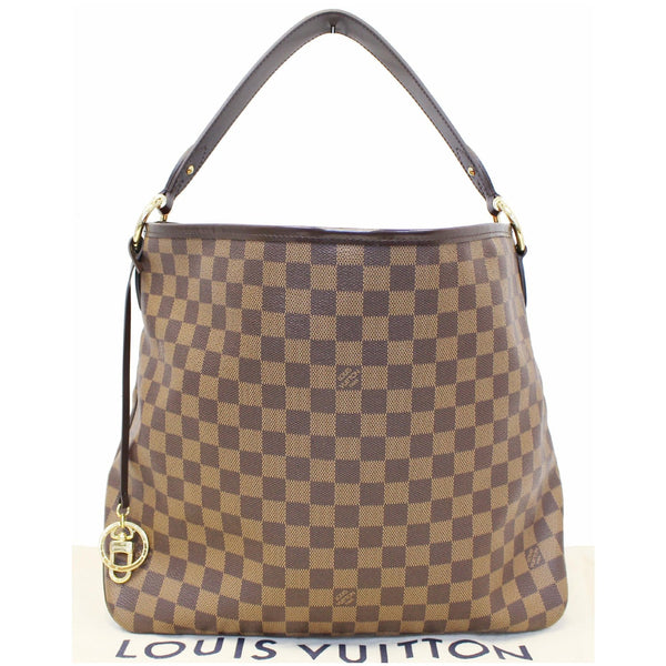 LOUIS VUITTON Delightful MM Damier Ebene Hobo Shoulder Bag-US