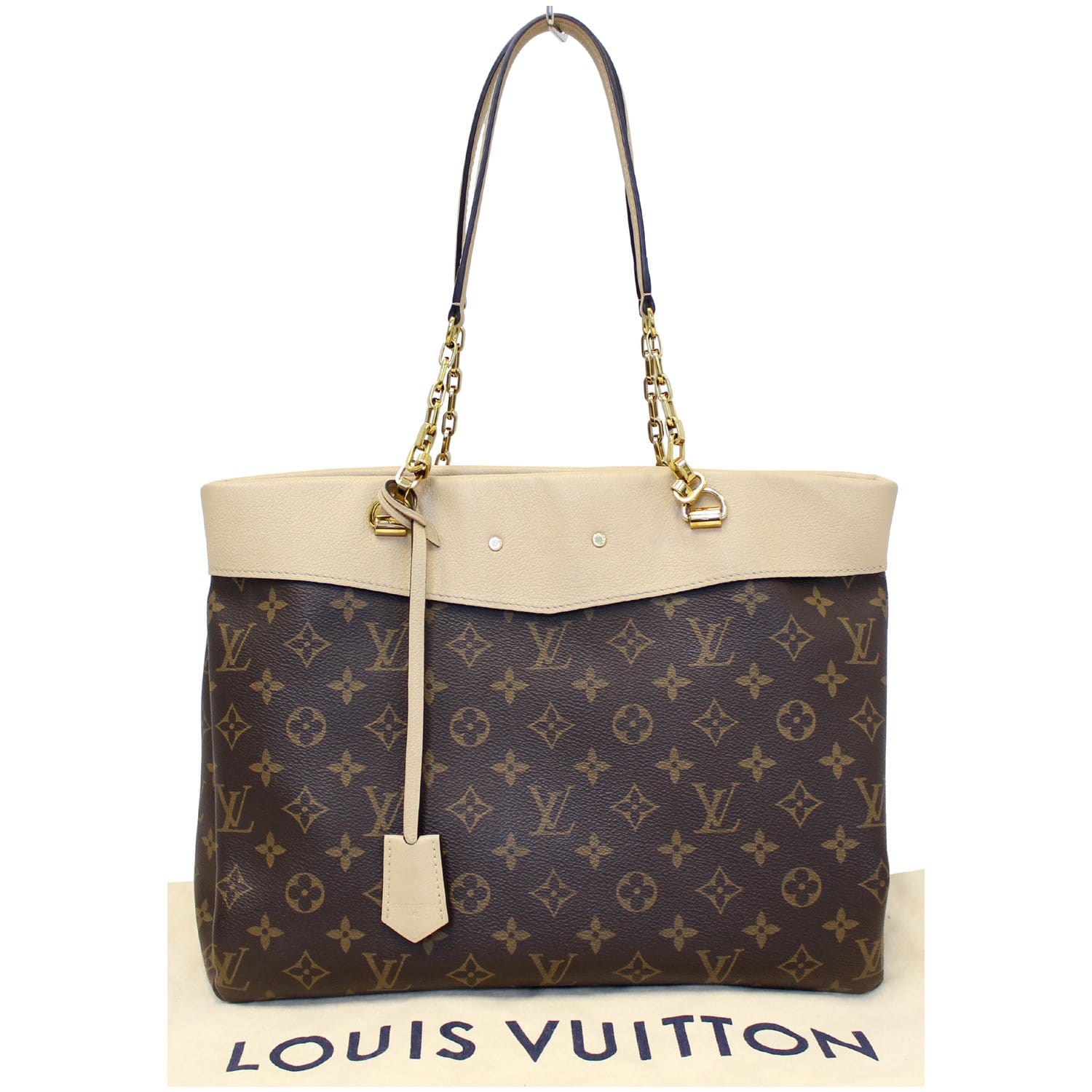 Louis Vuitton Monogram Canvas Pallas Shopper Tote Louis Vuitton