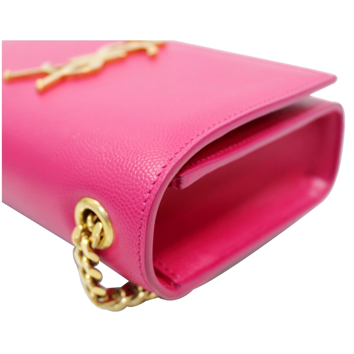 Authentic YSL Saint Laurent Kate Hot Pink Sling bag, Luxury, Bags