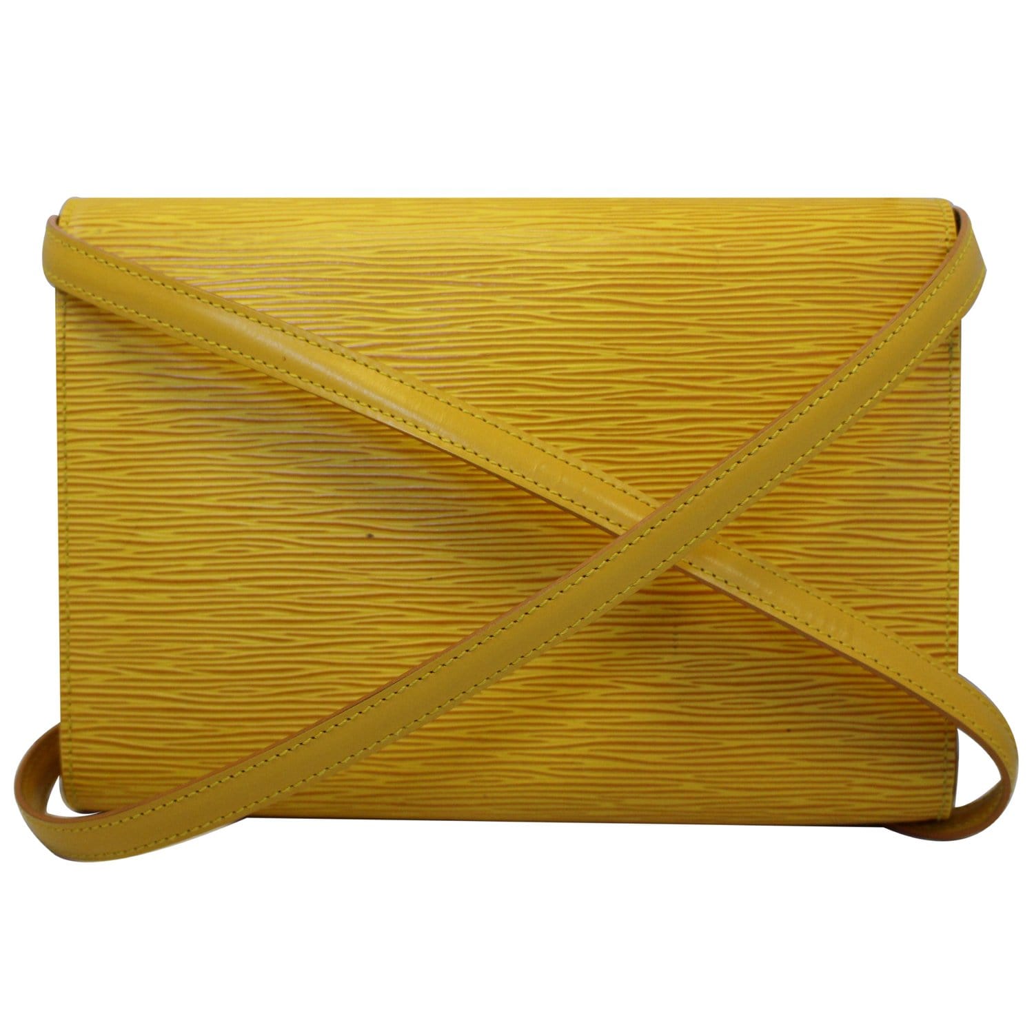 Louis Vuitton Epi Pochette Accessoires Yellow