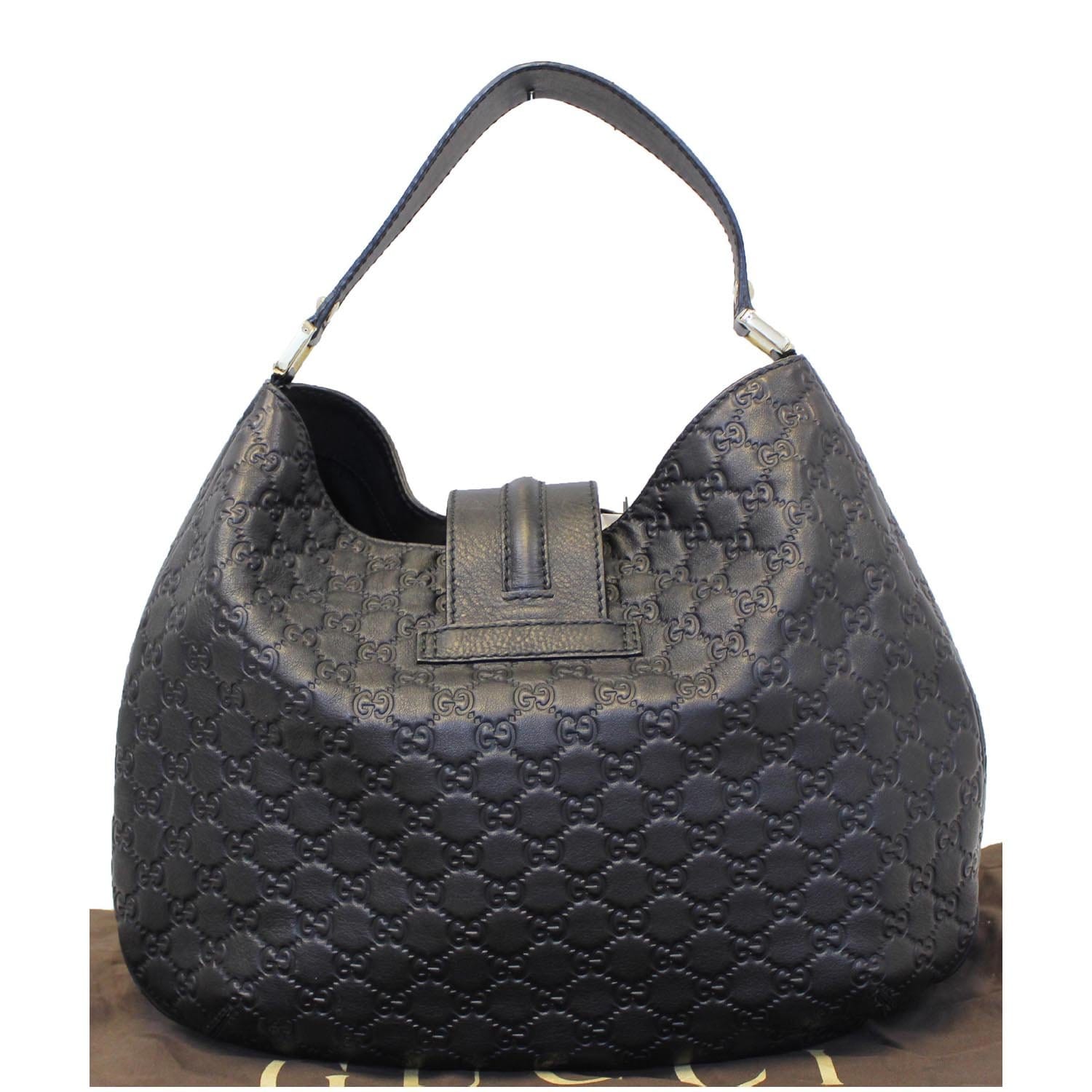 Hobo handbag Gucci Black in Cotton - 35945864