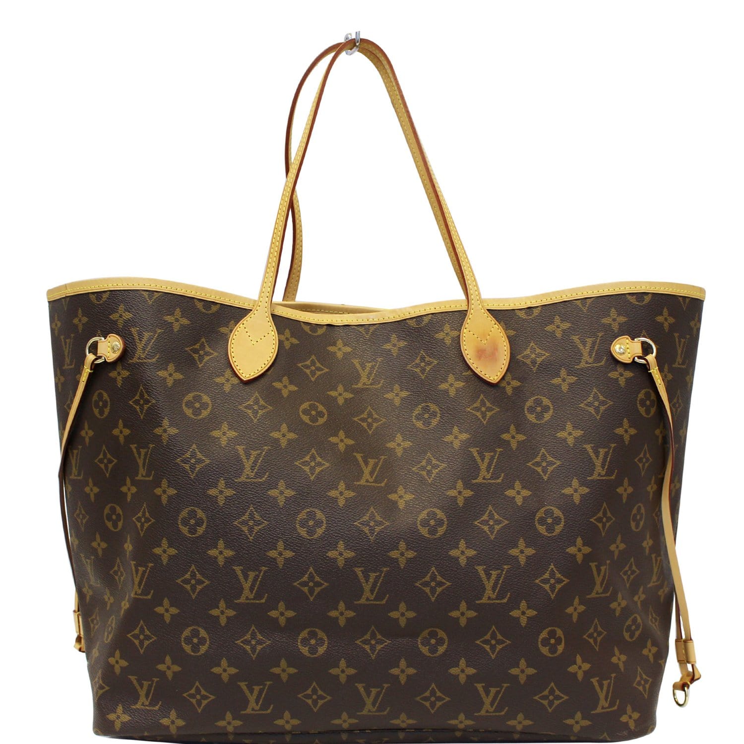 Louis Vuitton Neverfull mm Monogram Canvas Tote Bag 2008