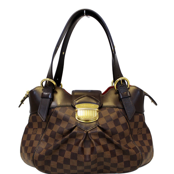 LOUIS VUITTON Sistina PM Damier Ebene Shoulder Handbag