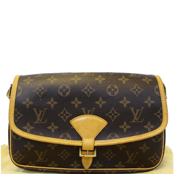 LOUIS VUITTON Sologne Monogram Canvas Shoulder Crossbody Bag Brown-US