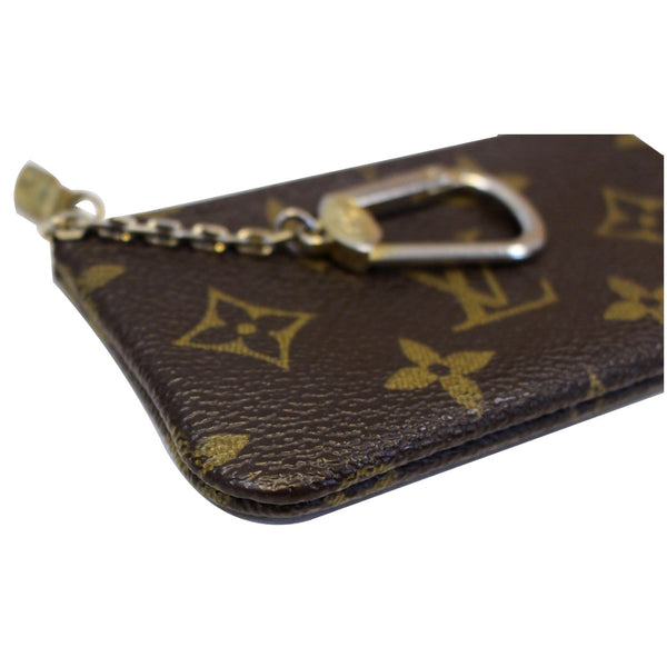 LOUIS VUITTON Key Coin Pouch Monogram Canvas Brown-US