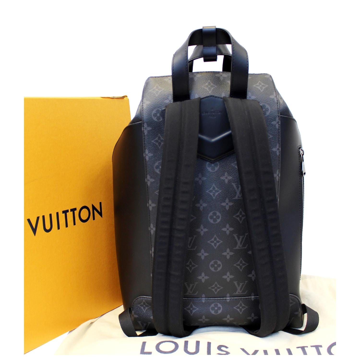 Louis Vuitton Monogram Eclipse Canvas Explorer Backpack at 1stDibs