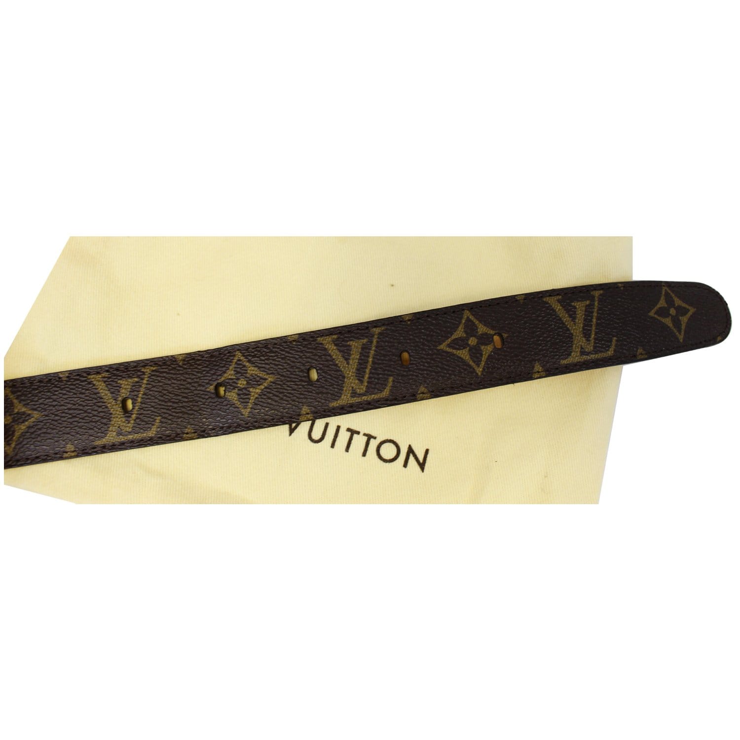 Louis Vuitton Monogram Canvas Ellipse Belt 95CM Louis Vuitton