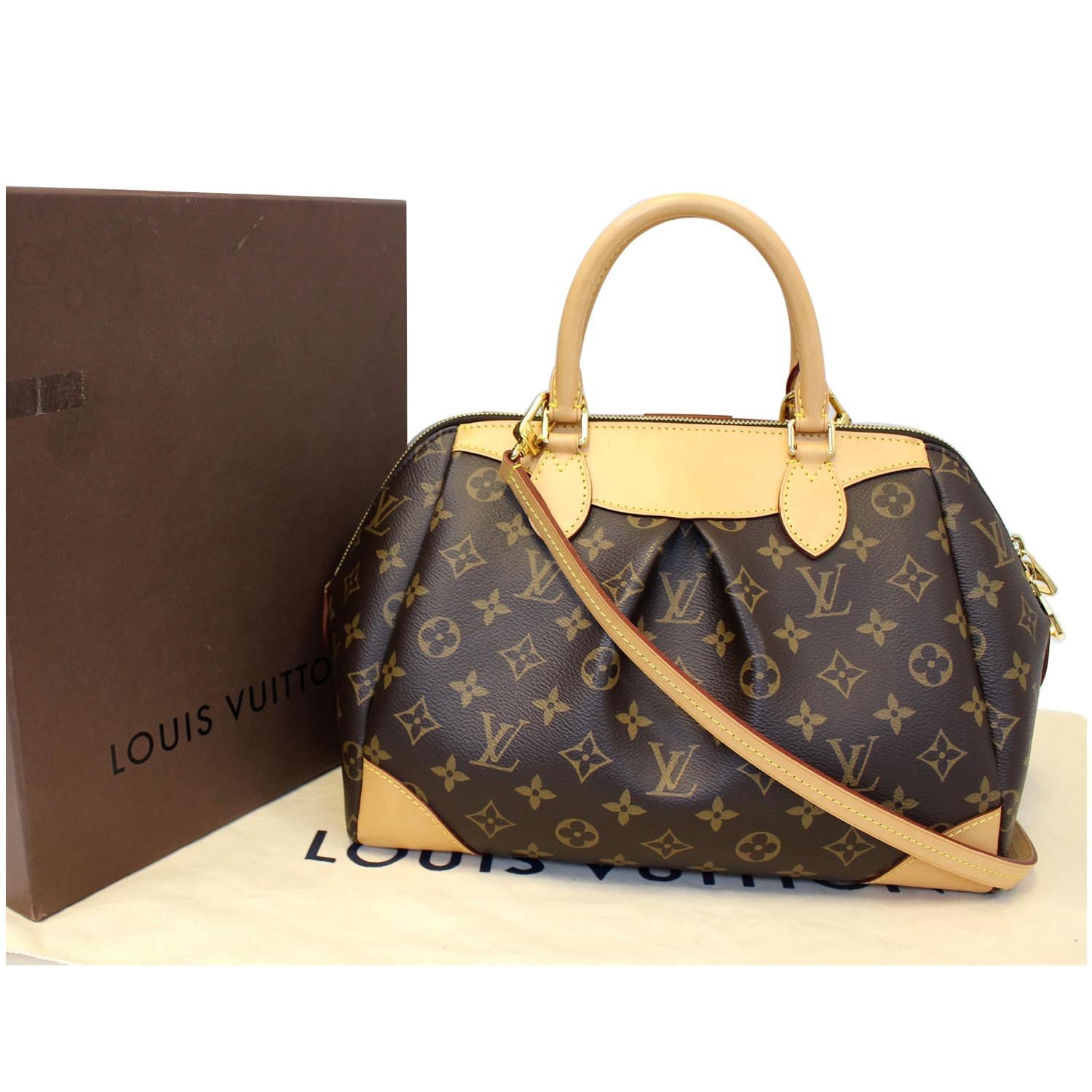 Segur leather crossbody bag Louis Vuitton Brown in Leather - 29004515