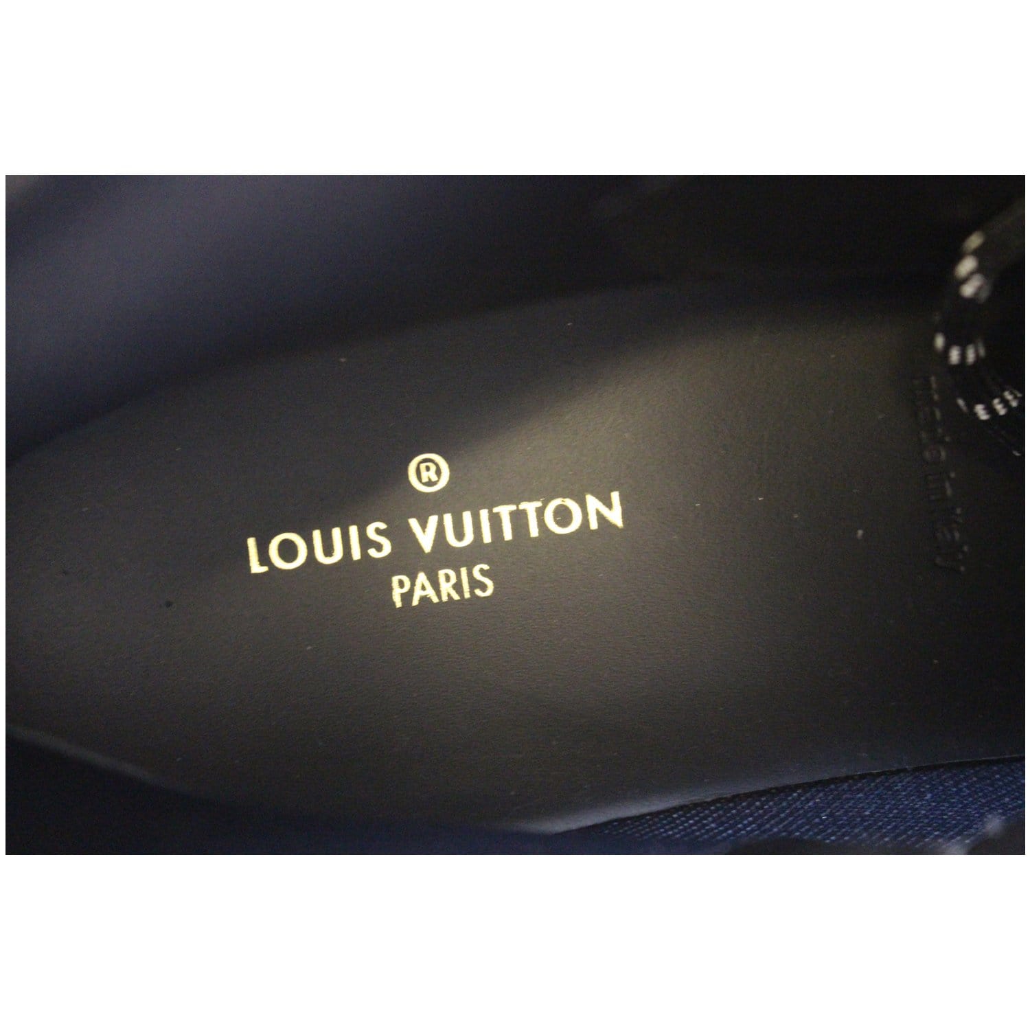 LOUIS VUITTON Monogram Titanium Mens Outland Ankle Boots 7 575632