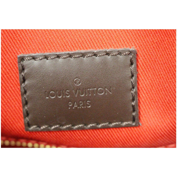 Louis Vuitton Graceful PM Damier Ebene Shoulder Bag, Lv logo