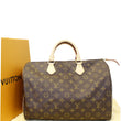 LOUIS VUITTON Speedy 35 Monogram Canvas Satchel Bag-US