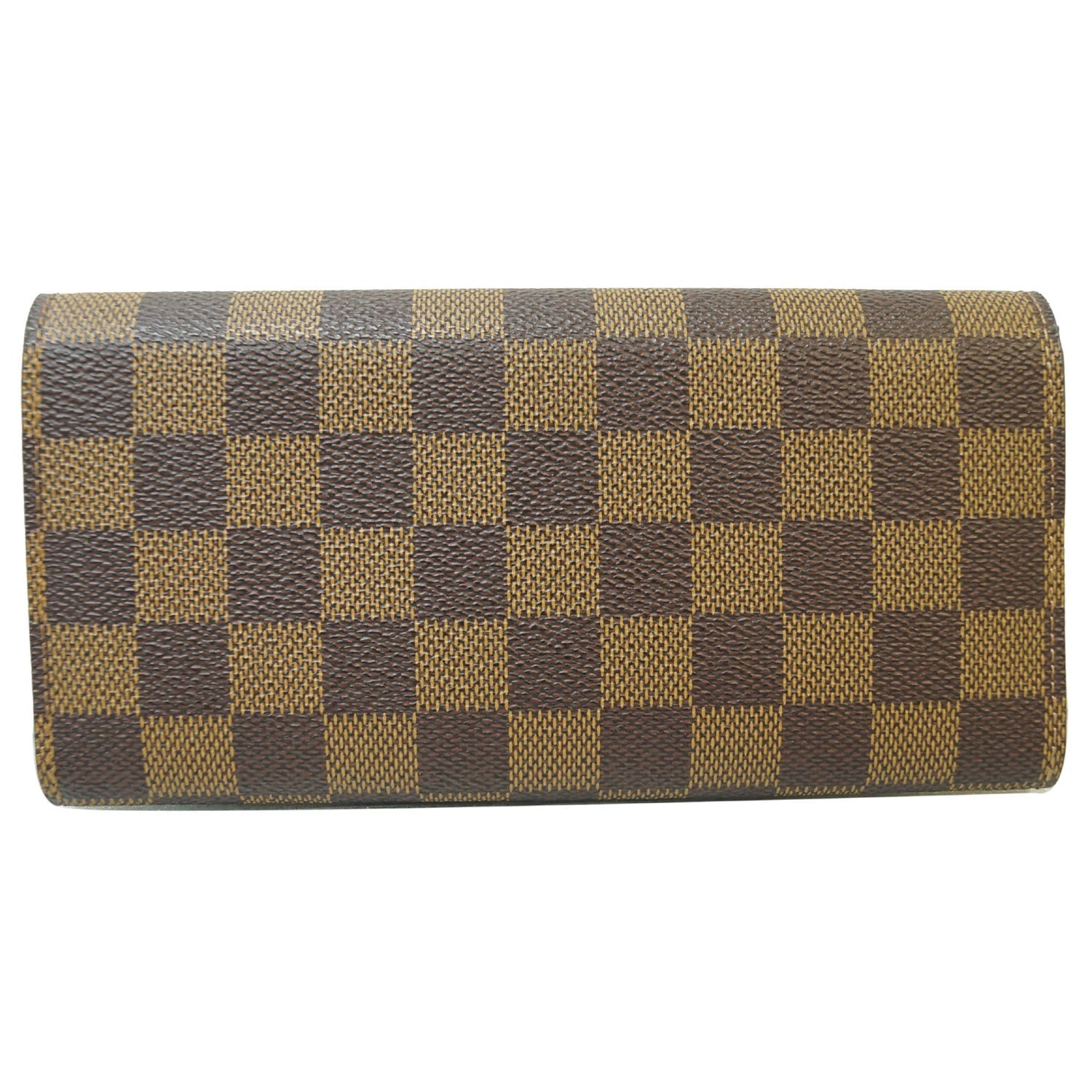 Emilie leather wallet Louis Vuitton Brown in Leather - 26681466