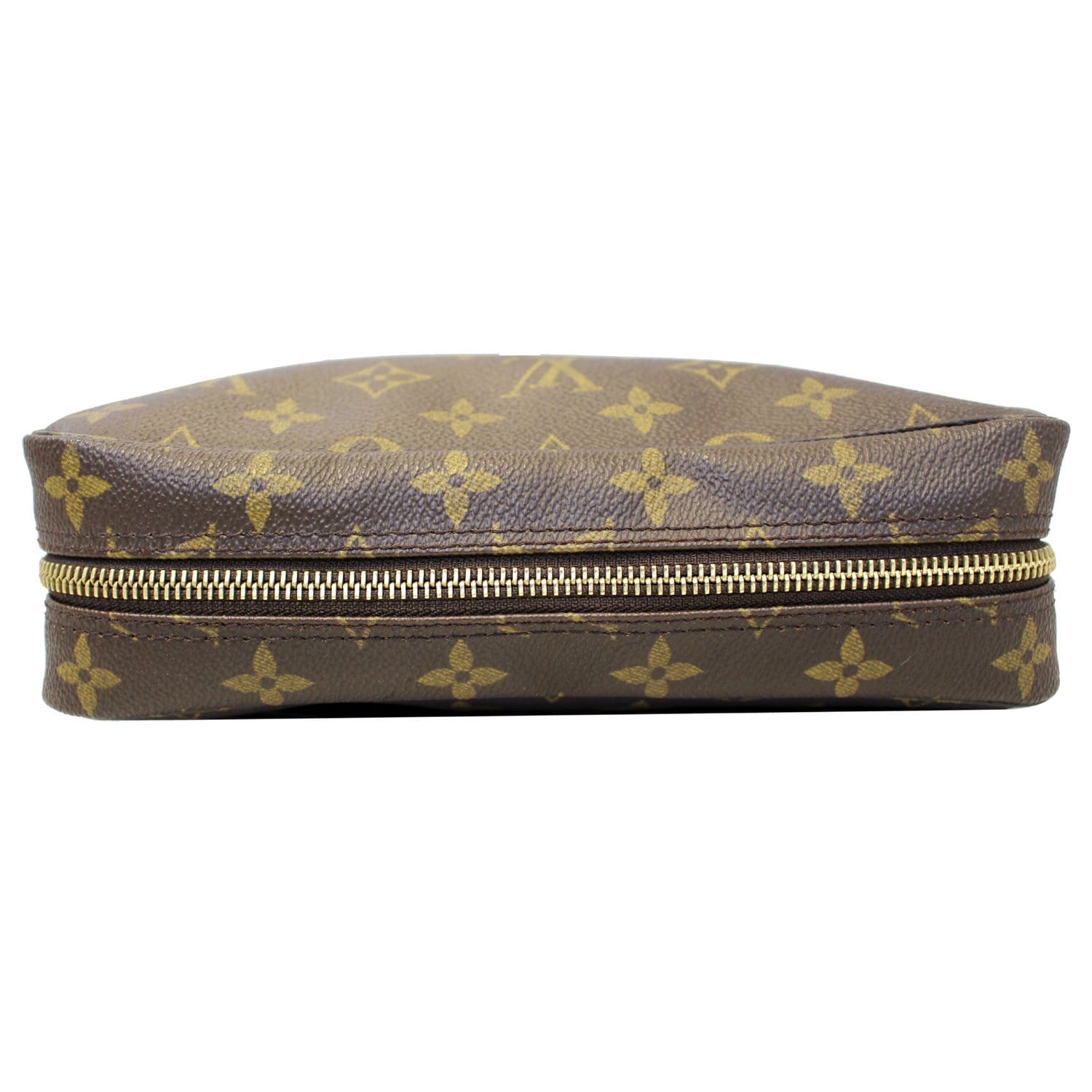 Louis Vuitton Green Palana Trousse Cosmetic Pouch Make Up Toiletry Case 1224lv29