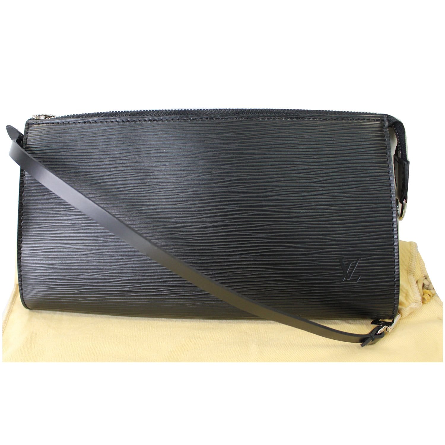 Louis Vuitton Black Epi Leather Pochette Accessoires (Authentic Pre-Owned)  - ShopStyle Shoulder Bags