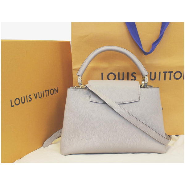 Louis Vuitton Magnolia Taurillon Leather and Python Capucines PM Bag -  Yoogi's Closet