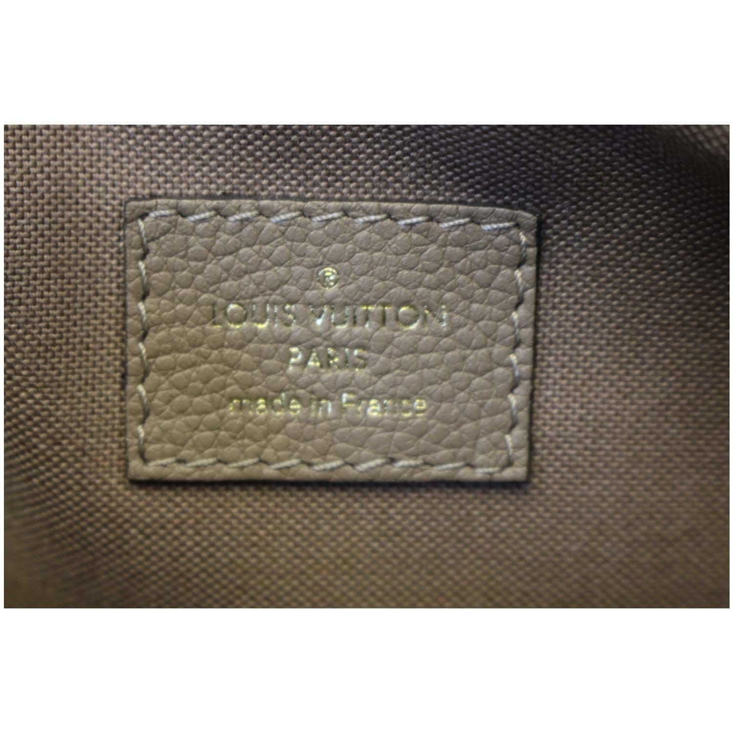 Louis Vuitton Vosges MM Monogram Empreinte Leather Red