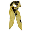 Châle monogram silk scarf Louis Vuitton Brown in Silk - 27545539