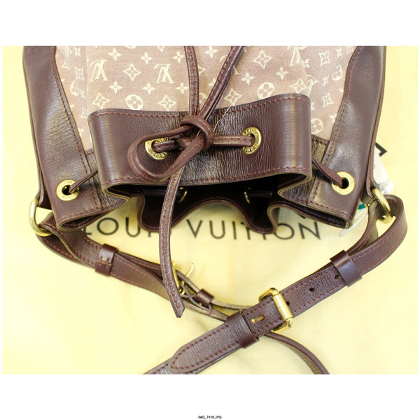 LOUIS VUITTON Noe Encre Monogram Idylle Canvas Shoulder Bag