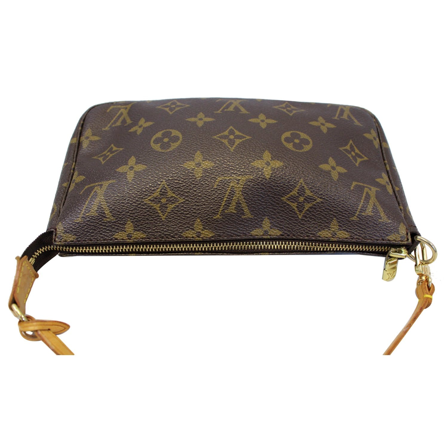 Pochette accessoire handbag Louis Vuitton Brown in Not specified - 25105882